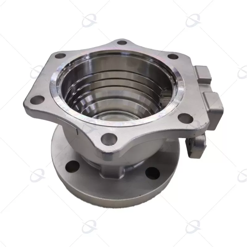 Flange valve body